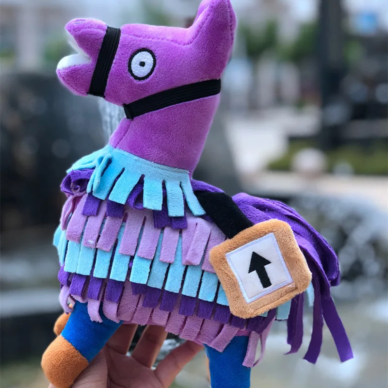 

Fortress Night Battle Royale Troll Stash Llama Plush Soft Rainbow Horse Stash Game Alpaca Toys Stuffed Animal Dolls Toys NO5