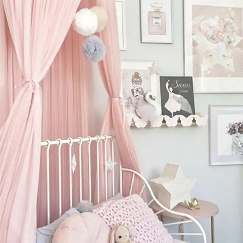 Baby Girl Decoration Surprise Room Decor Crib Canopy For Folt
