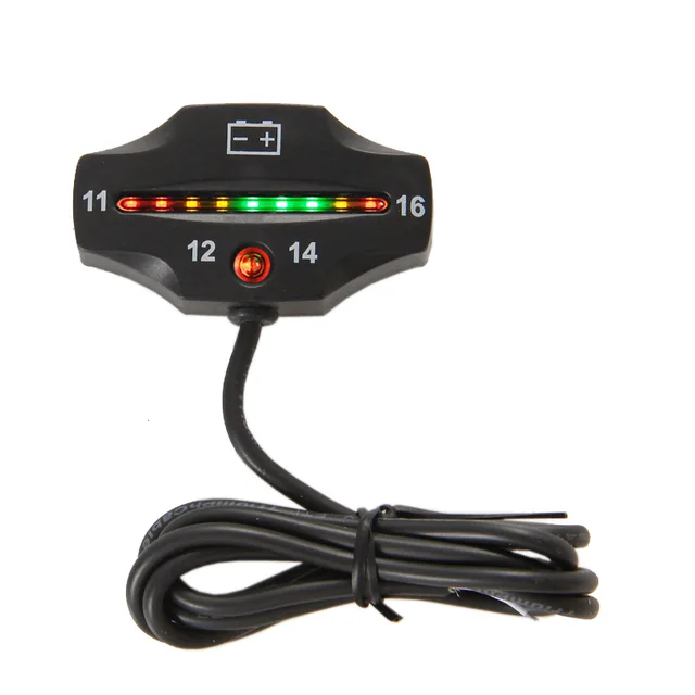 Free shipping RL BI006 Battery Gauge LED battery VOLT meter battery