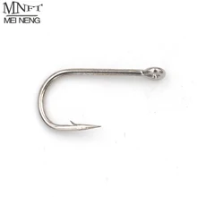 MNFT 100 шт./лот 12# крючок для ловли нахлыстом крючок для яйцевидной рыбалки колючий химически заточенный для рыбалки крючки для изготовления мух