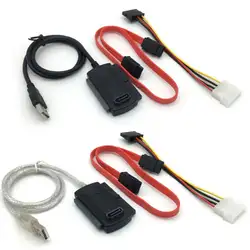 3 шт./компл. SATA/PATA/IDE к USB2.0 конвертер кабель адаптер конвертер для 2,5/3,5 ''аксессуары для жесткого диска