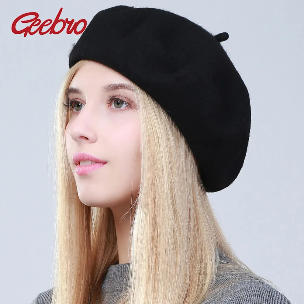 Geebro Women's Beret Hat Fashion 