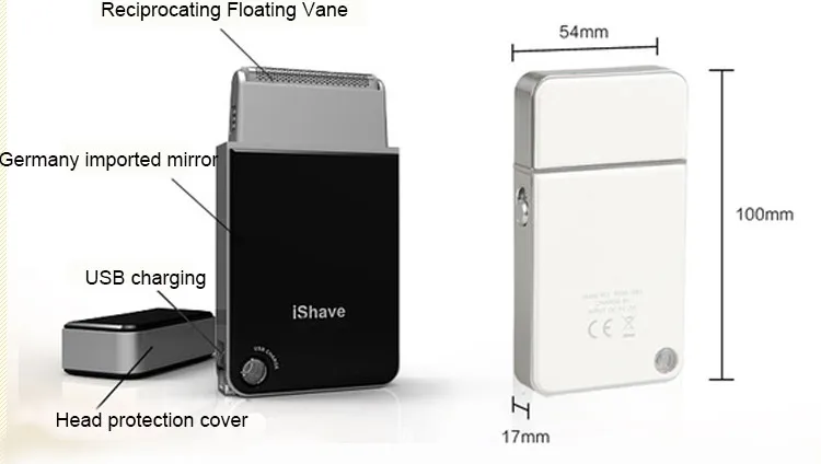 Портативная мини электробритва, usb зарядка, возвратно-поступательное одно лезвие для мужчин, для путешествий, бритва для удаления волос, инструмент для ухода за лицом F30
