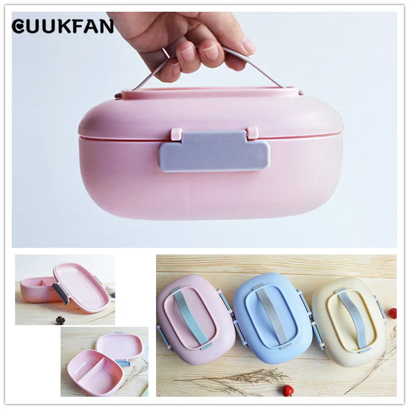 

Stainless Steel Children's Lunch Boxes Water Heated Bento Lunchbox Anti-scalding Food Container Child Lunch Box For Kids