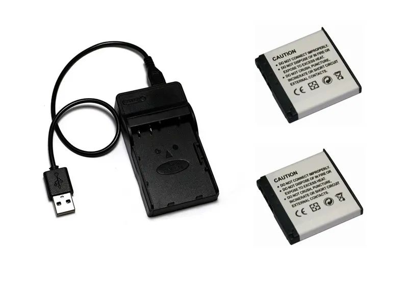 

2X NP-FE1 FE1 NPFE1 Battery + USB Charger for Sony Cyber-shot DSC-T7 DSC-P2 DSC-P3 DSC-P5 DSC-P9 DSC-P7 DSC-P10