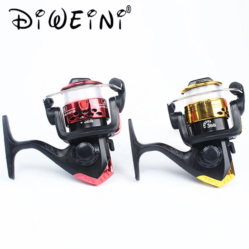 

5.1:1 Lure Fish Wheel Spinning Reel Vessel Bait Casting Fishing rod hand wheel With fishing line