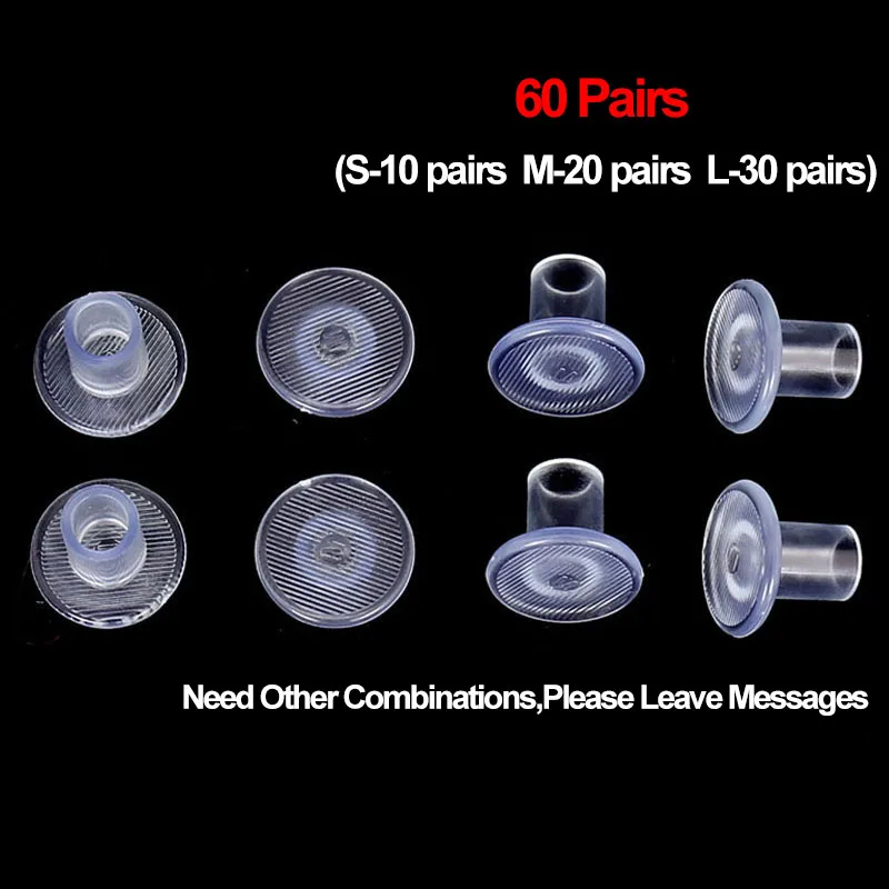 От 9 до 60 пар Для женщин высокий каблук протекторы Свадебная вечеринка туфли шапки колпачки на каблук протекторы каблуков, шпилек - Цвет: Clear60-S10M20L30