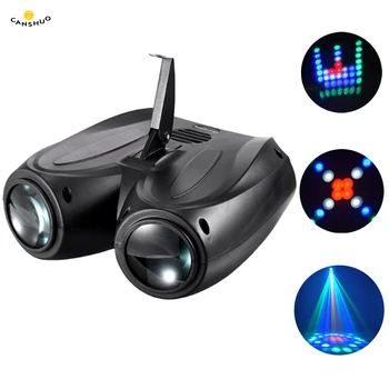

LED Airship Light Stage laser Effect Light Auto Music Auto/Sound Actived 128 LED RGBW Lights Party Lights for Ktv Club Pub Lamp