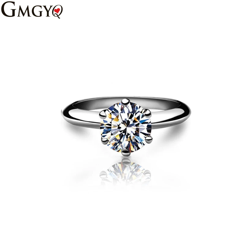 Jewelry Sets GMGYQ Classic Six Paws 1 Carat CZ Diamant Zirkoon For Women jewelry sets,jewelry set