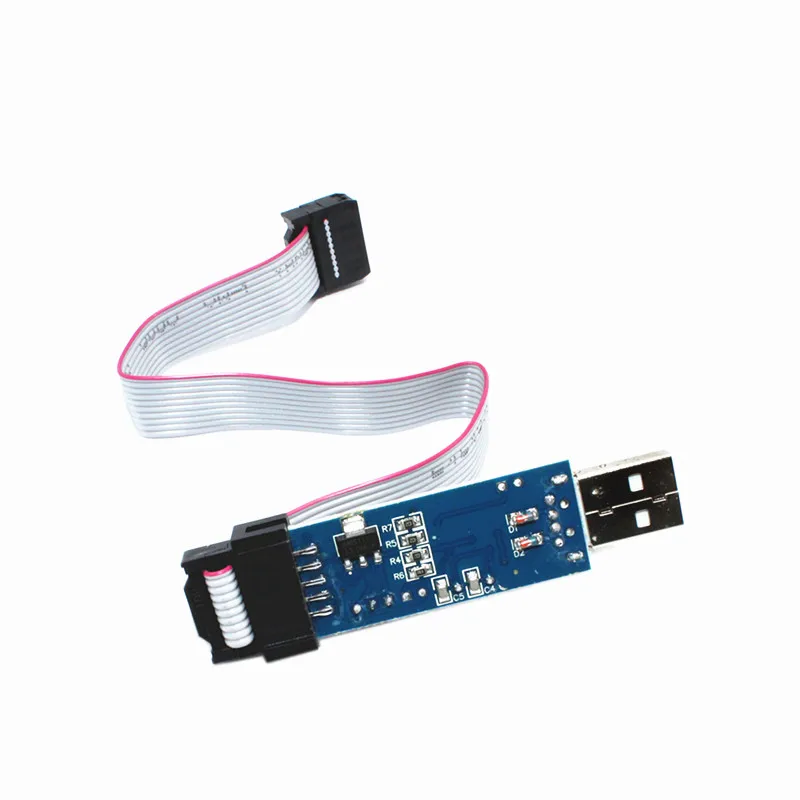 1 лот Новый USBASP USBISP AVR программатор USB ATMEGA8 ATMEGA128 Поддержка Win7 64K|Детали и аксессуары