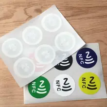 NFC метка для Samsung Galaxy S6 S5 Примечание 3 Nokia Lumia 920 sony Smart NFC теги наклейки Ntag216 888 байт, 6 шт./лот