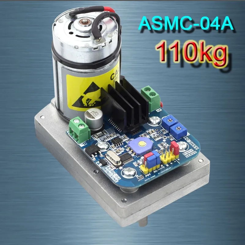 TZT высокий крутящий момент RC Servo DC 12V 24V 110kg/180kg/380kg cm стальной ASMC 04A шестерни для