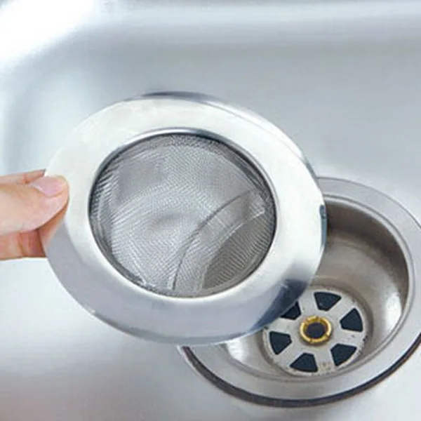 

Kitchen Craft Stainless Steel Sink Strainer Waste Plug Drain Stopper Filter