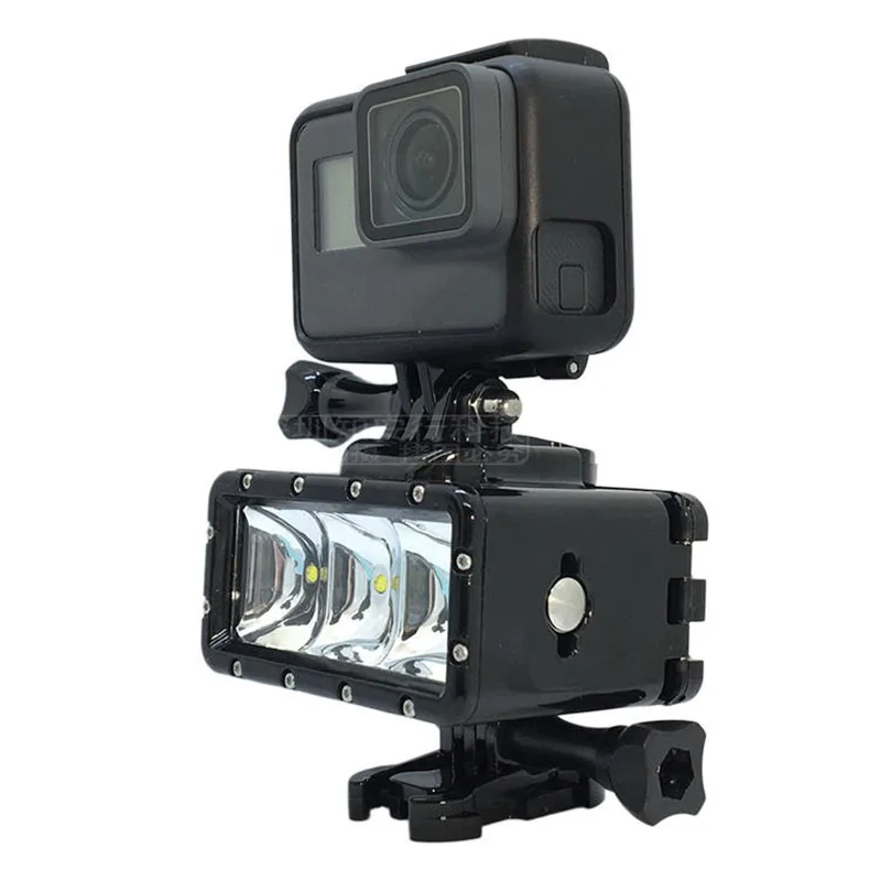 

LED Light Waterproof (45m) for GoPro Hero 7 6 5 4 Xiaoyi Yi 4k SJCAM EKEN DJI Osmo Action Sports Cameras Diving Light Accessory