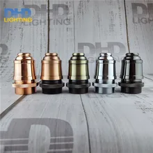 Античная медь, 50 шт в наборе, высокое качество E27 Ретро Винтаж алюминиевая с керамической Стиль Edison лампа подвески с держателем резьбовой патрон 110-220 V