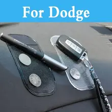 Автомобильный Стайлинг силикагель волшебный Липкий Коврик Противоскользящий нескользящий коврик тонкий телефон Gps для Dodge Challenger, Charger Avenger Caliber