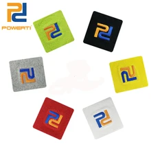 Powerti 3 шт./лот короткие напульсники для запястья Sweatband чехол из хлопка для тренажерного зала, тенниса, бадминтона, баскетбольного спорта