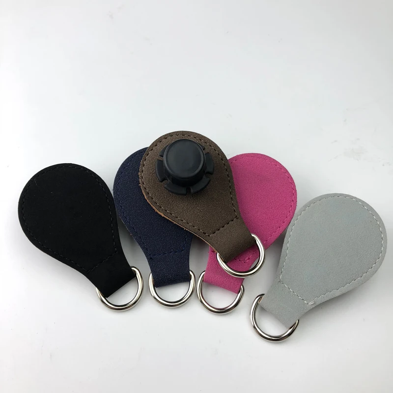 Black 4 pcs cashemere leather Drops End for Obag handle PU Drop for  for Obag O Bag handbag Silicone package accessories