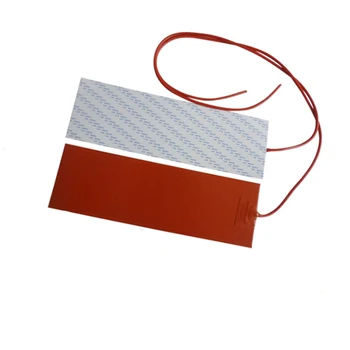 

JSEX 440 x 80 mm 160w @220v ,w/NTC 100K Thermistor 3M Adhesive back silicone Heater 3D printer heater,heat bed