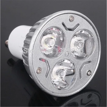 

6pcs/lot Dimmable 9W GU10 LED High Power MR16 LED Lamp,White E27 LED Spotlight LED Bulb Lamp