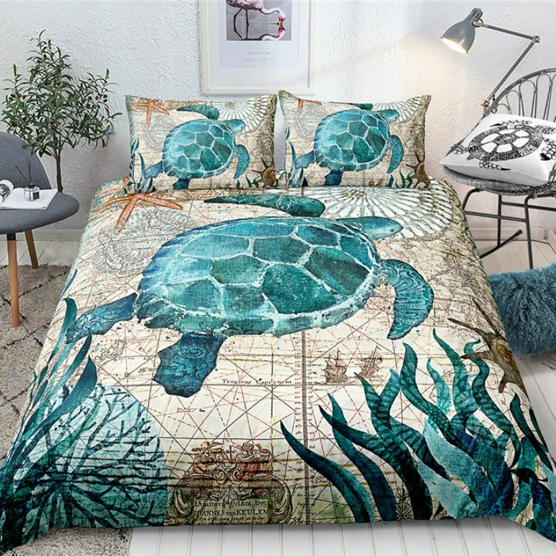 

HM Life 100% Polyester Quality Duvet Cover Set Home Bedding Room Queen size comforter sets Twin California king bedding sets