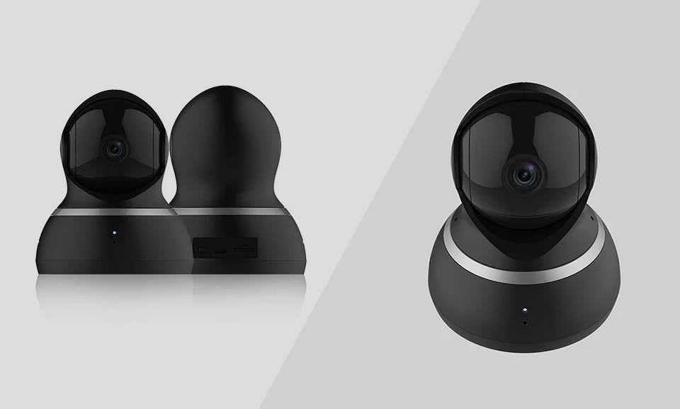 Yi Dome Камера 1080 P панорамирования/наклона/зум Беспроводной IP Cam WI-FI видеонаблюдения Системы 360 градусах Ночное видение ЕС/US 2 шт