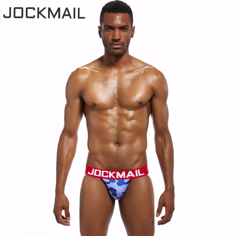 Бренд JOCKMAIL камуфляжный Мужской бандаж нейлон удобные сексуальные для мужчин