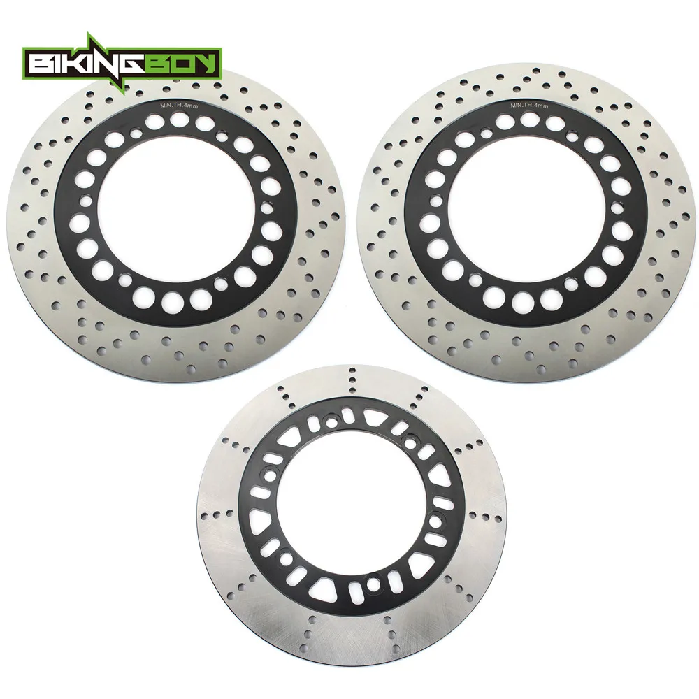 BIKINGBOY GPZ900R 84-89 ZL 900 ELIMINATOR 85-87 ZL 1000 86-90 ZX GPZ 1100 83-93 Z 750 TURBO Передние Задние тормозные диски Диски роторы