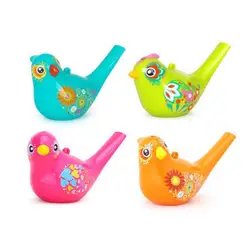 Цветной рисунок воды птица свисток Bathtime музыкальная игрушка для малыша для раннего развития детский подарок игрушка Музыкальный Instrume