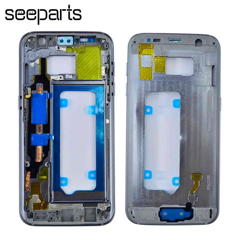 For Samsung Galaxy S7 G930 Middle Housing Bezel Metal Frame Chassis SAMSUNG Replacement Parts Repair | Мобильные телефоны и