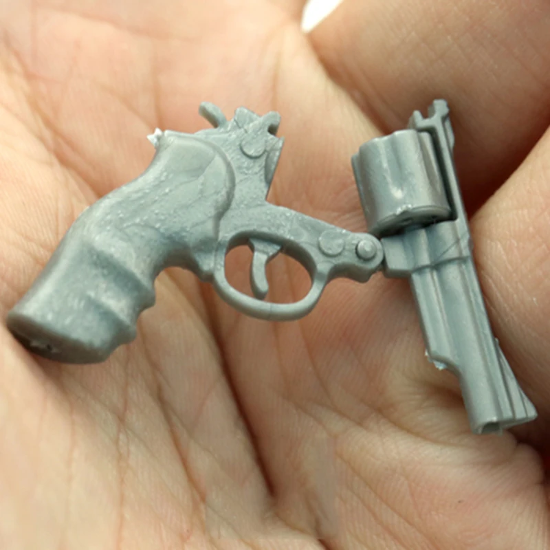 

DIY 1:6 Scale Figure Scene Accessories 4D M29 Revolver Magnum Miniature Unpainted Gun Weapon Model 12" Action Figures