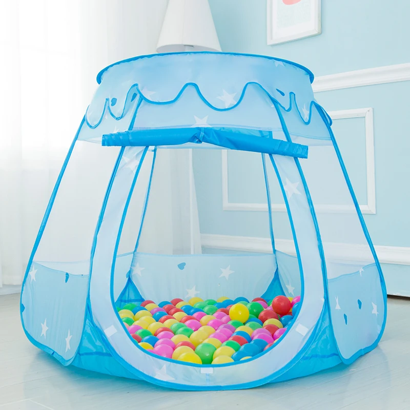 Play Tent Baby Ball Pool Tent for Kid Pink Blue Tent Children Play