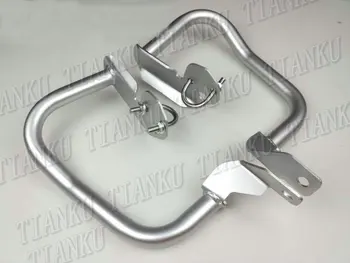 

Silver Motorcycle Metal Steel Engine Guard Crash Bar For NC700X NC700S NC750