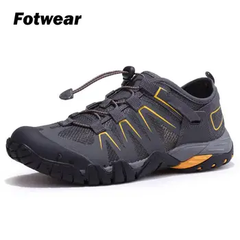 

Fotwear Men's Outdoor sandals casual shoes Men for Hiking Climp Extremely durable and quick drying Greater traction friction