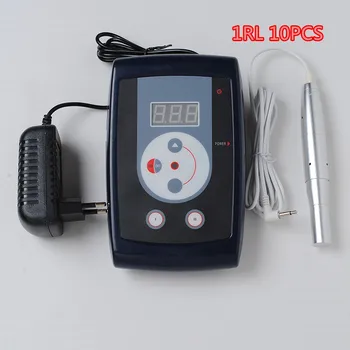 

1 Sets tattoo power supply cartrige needles Permanent Makeup Machine Kit Eyebrow Lip Swiss Motor Tattoo Gun kit