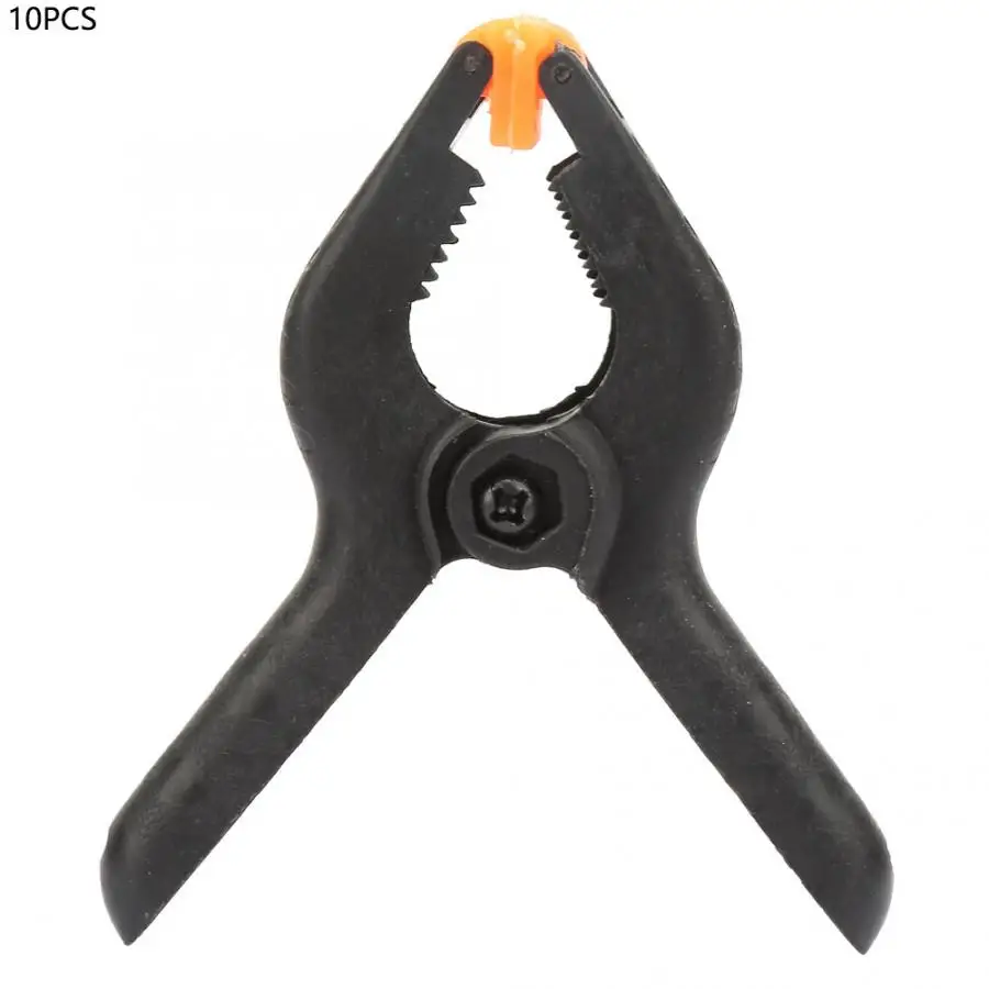 10 Pcs Spring Nylon Clamp Clip Strong Clamp Force Soft Nose clamps