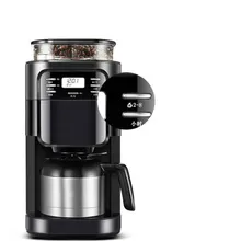 Американский бытовые полная автоматическая землю зерновой кофе машина капельного Кофе чайник