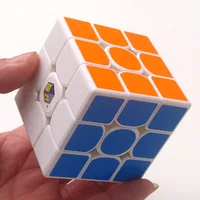 Yuxin Little Magic 3x3x3 Magic Cube 3x3 Speed Cube Black/Stickerless Puzzle Cubo Magico 3*3 Toys For Children Kids 3x3 Zhisheng 2
