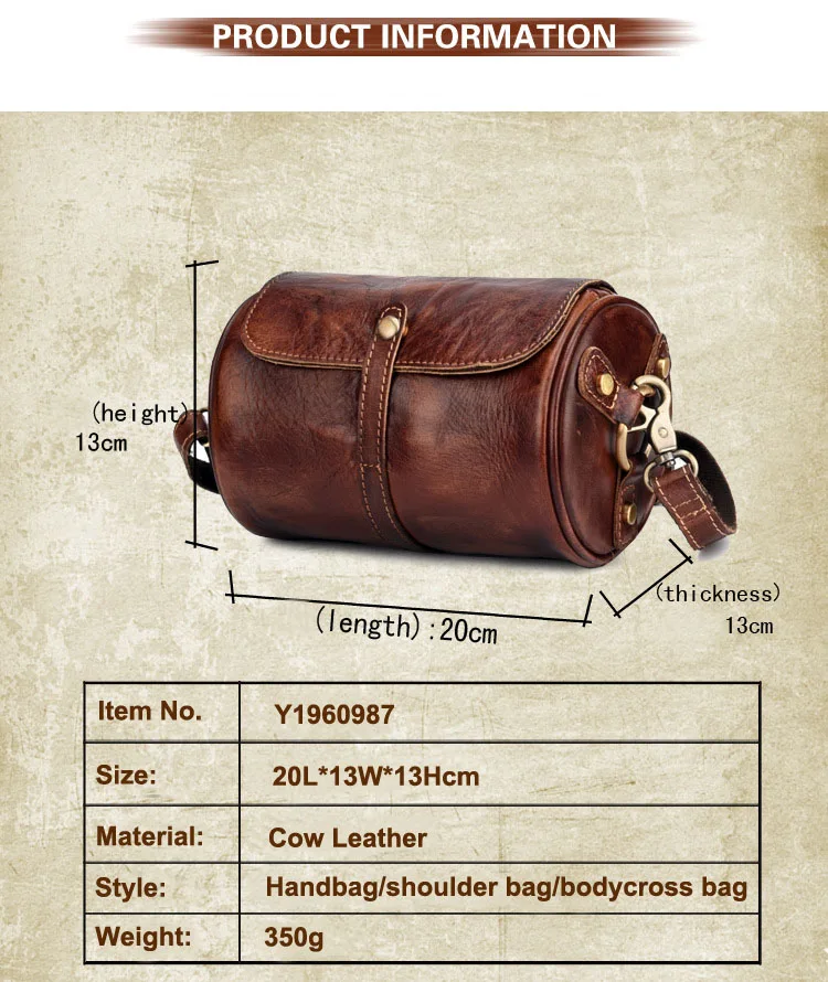 GENMEO New Cowhide Natrual Leather Men Handbag Vintage Genuine Leather Crossbody Shoulder Bag Male Messenger Bag Bolsa Feminina