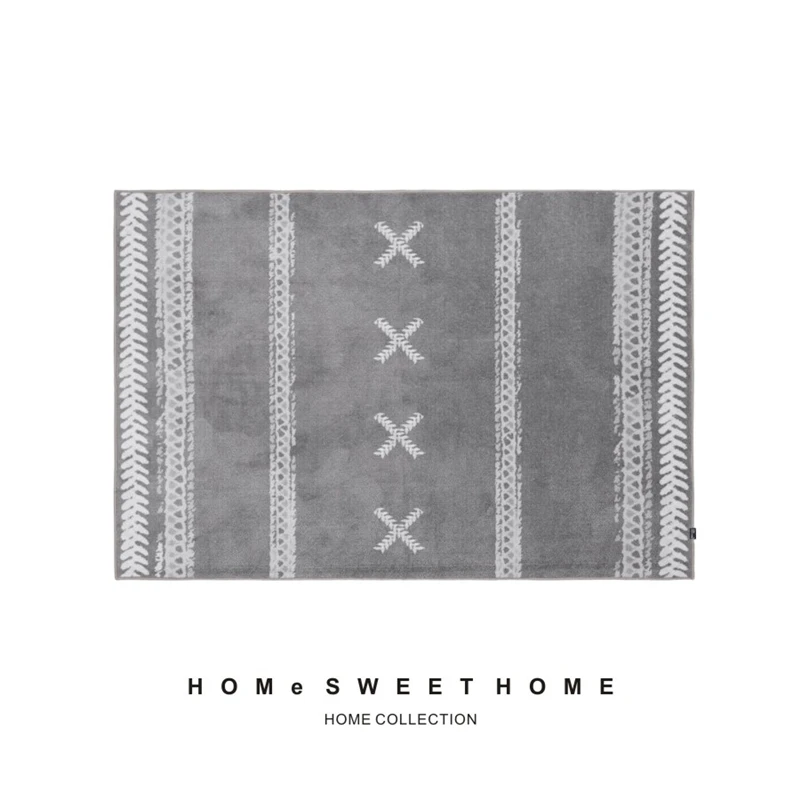 Скандинавский стиль, простые домашние большие мягкие ковры для гостиной, спальни, коврики для чистки ковров, для дома, напольный коврик, нежные коврики