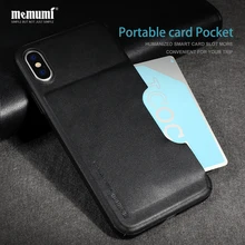 memumi Back Cover for iPhone X Case Wallet Ultra Slim Case for iPhone X Card Holder