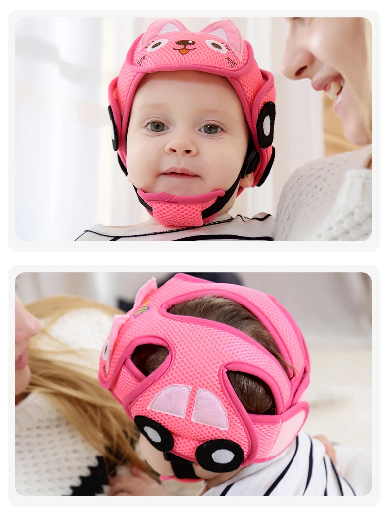 Детский защитный шлем для малышей, мягкая шапка с защитой головы для прогулок, детская шапка для мальчиков и девочек, детский помощник по ходьбе