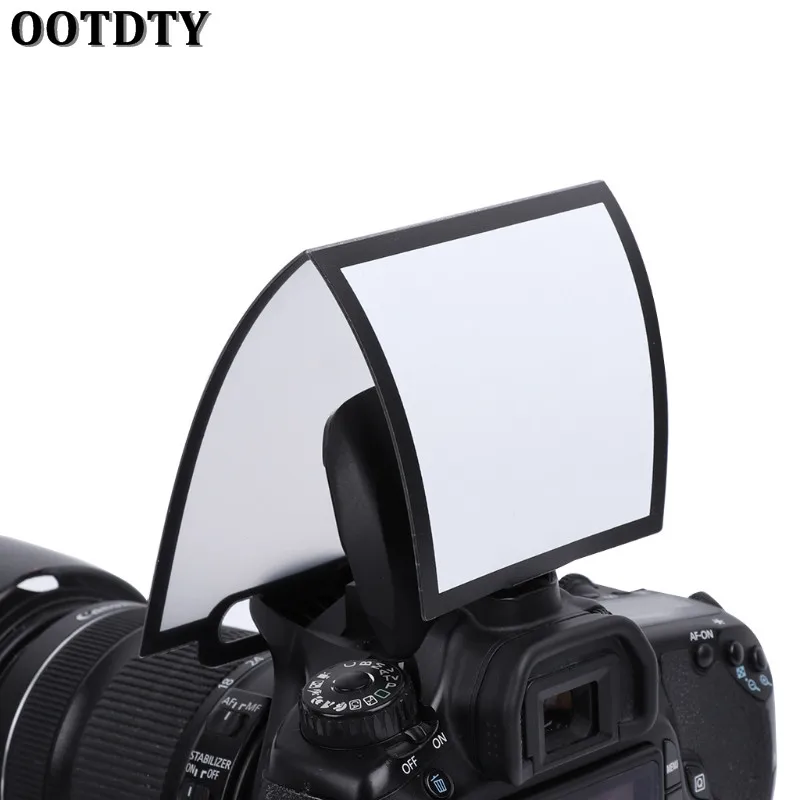OOTDTY Universal Soft Screen Pop Up Flash Diffuser Camera Tool for