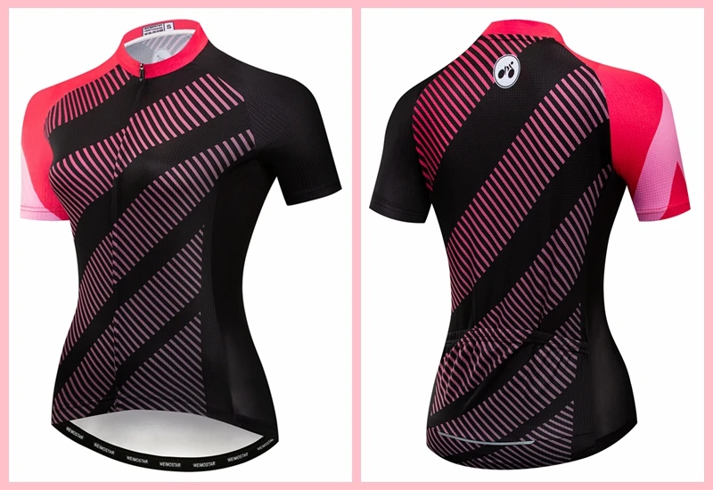 Cats 2021 Cycling jersey Women Bike jerseys MTB Top Maillot Pro Team Summer racing Road Mountain sports shirt Breathable pink