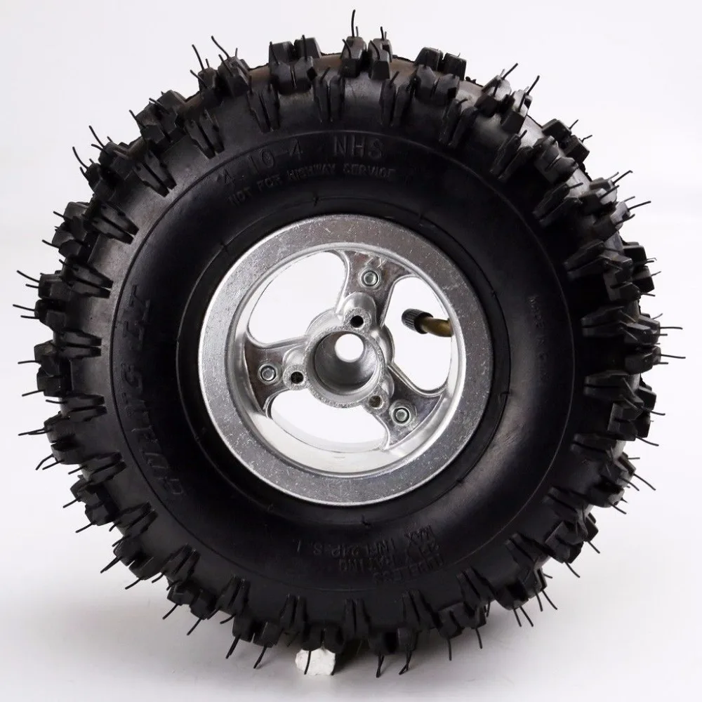 4 10 &quotпередняя шина обод ATV квадроцикл Gokart скутер мини Багги косилка|mower|mower tyres |