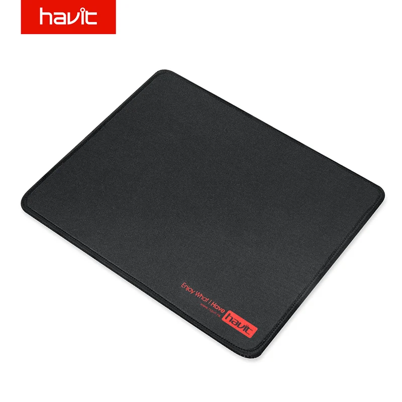 

HAVIT Mouse Pad Black Rubber Waterproof Computer Mice Gaming Gamer Mousepad Muismat 260x 210x 3mm