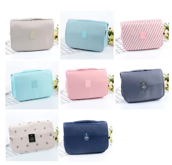 

new Zipper Women Makeup bag Big Capacity travel Cosmetic bagS beauty Case Make Up Organizer Toiletry bag kits Travel Wash pouch