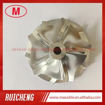 

TD05H 51.20/69.10mm 5+5 blades reverse turbocharger billet/milling/aluminum 2618 compressor wheel