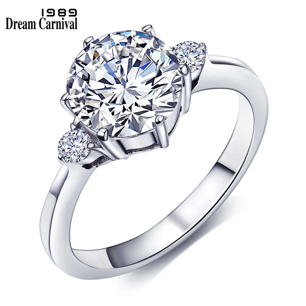 DreamCarnival 1989 Bridal Collection Cheap Price Beautiful Cute Solitaire Wedding Anniversary ...