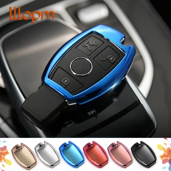 

Auto Car-Styling Sticker TPU Shell Case For Mercedes Benz A B C Class GLA C S E GLC GLK CLA ML GLE Class Accessories Car Styling